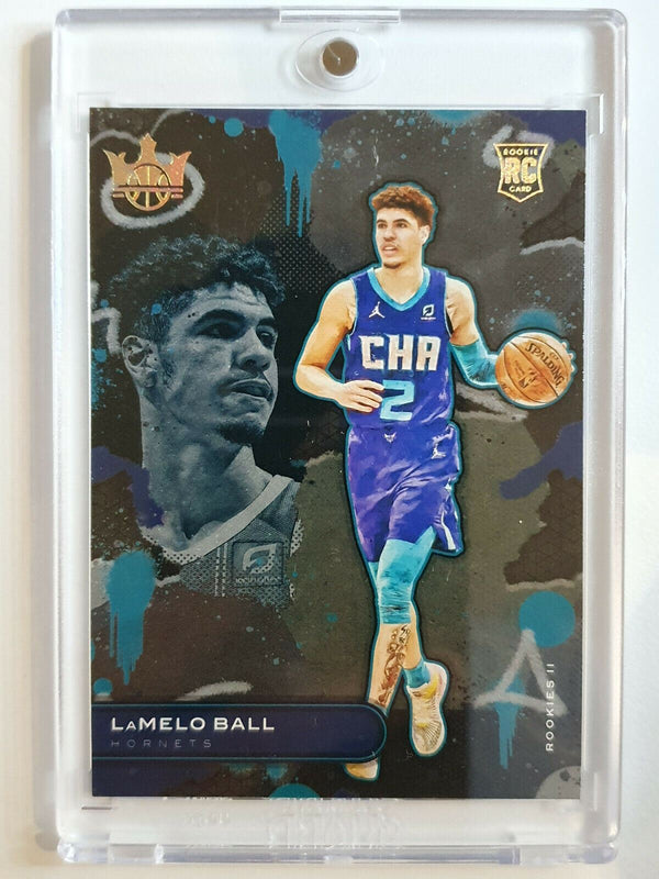 2020-21 Court Kings Lamelo Ball Rookie #6 LEVEL II (2) - Ready to Grade