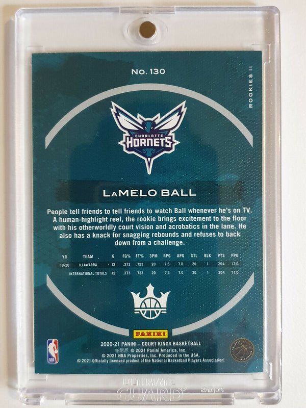 2020-21 Court Kings Lamelo Ball Rookie #6 LEVEL II (2) - Ready to Grade