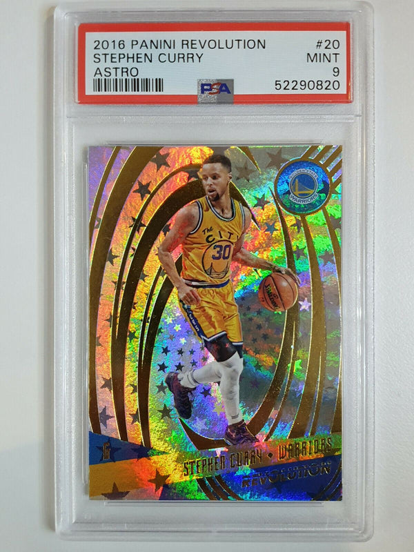 2016 Revolution Stephen Curry #20 ASTRO Prizm - PSA 9 (POP 5)