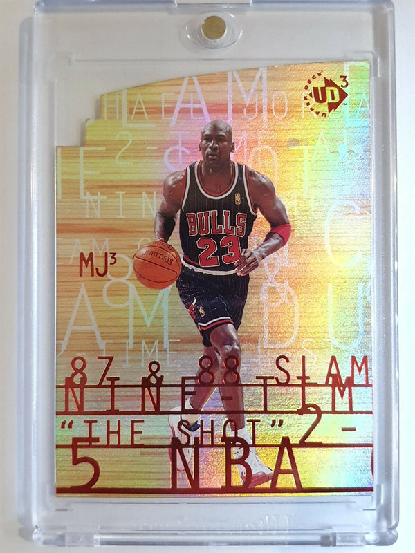 1997 Upper Deck UD3 Michael Jordan #MJ3-1 Die Cut - Ready to Grade