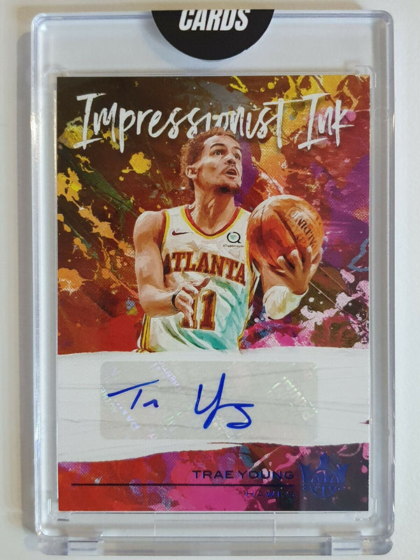 2020 Court Kings Trae Young Autograph (Auto) SAPPHIRE /25 - Ready to Grade