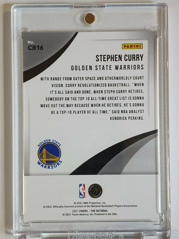 2021 The National Stephen Curry #CB16 CASE BREAKER /199 - Ready to Grade