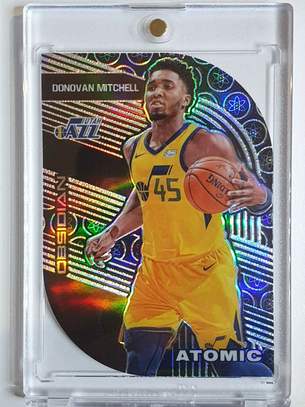 2019 Obsidian Donovan Mitchell #23 ATOMIC HOLO /99 Die-Cut - Ready to Grade