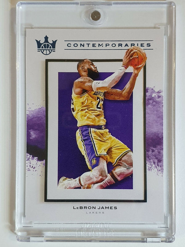 2020 Court Kings Lebron James #3 Contemporaries AMETHYST /99 - Ready to Grade