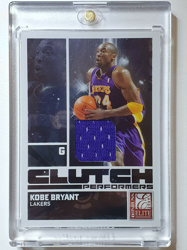 2009 Panini Kobe Bryant #PATCH /99 Game Worn Jersey Relic - Ready to Grade