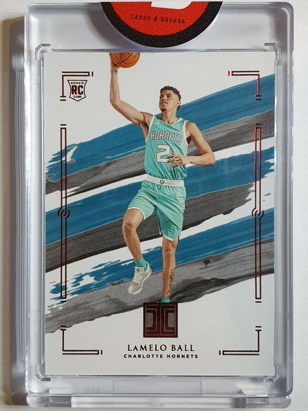 2020 Panini Impeccable Lamelo Ball Rookie #98 RED RC