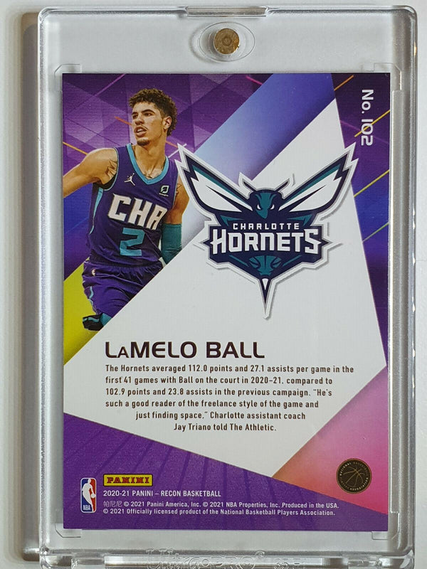 2020 Recon Lamelo Ball Rookie #102 BRONZE FOIL - Ready to Grade