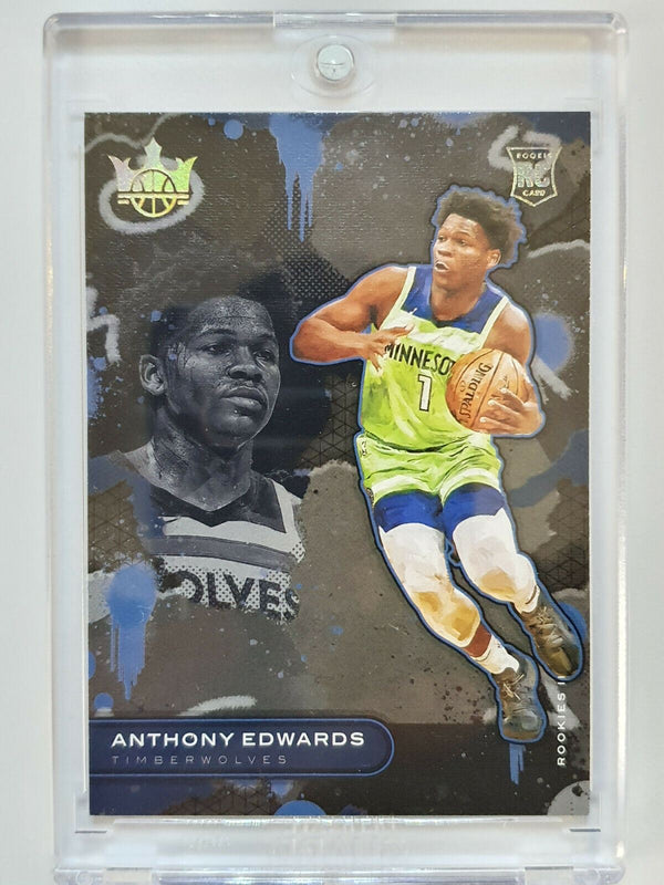 2020-21 Court Kings Anthony Edwards Rookie #6 LEVEL II (2) - Ready to Grade