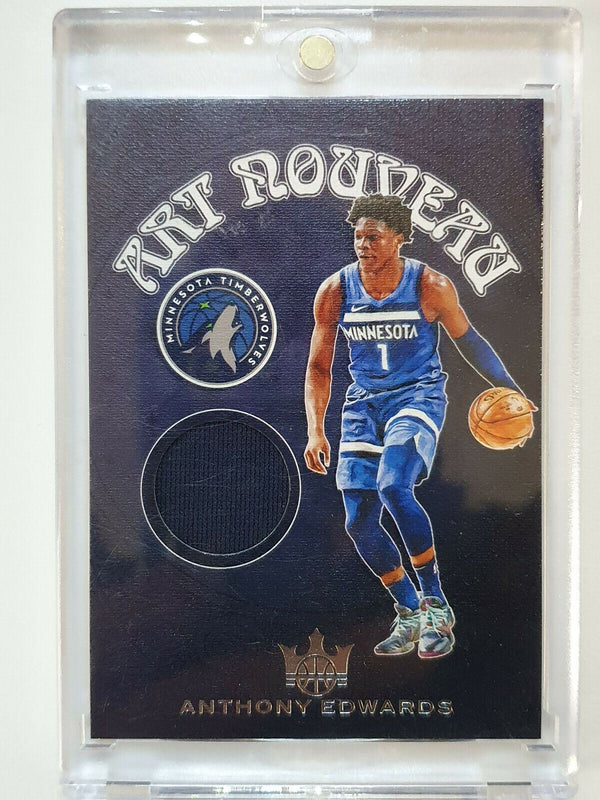 2020-21 Court Kings Anthony Edwards Rookie Patch #Jersey - Ready to Grade