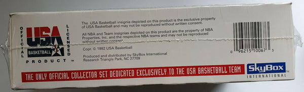 1992 Skybox USA Basketball Factory Sealed BOX (36 Packs) - Jordan & Magic