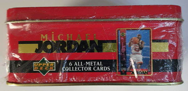 1996 Upper Deck Michael Jordan ALL METAL Card Set (6 Cards) - Factory Sealed