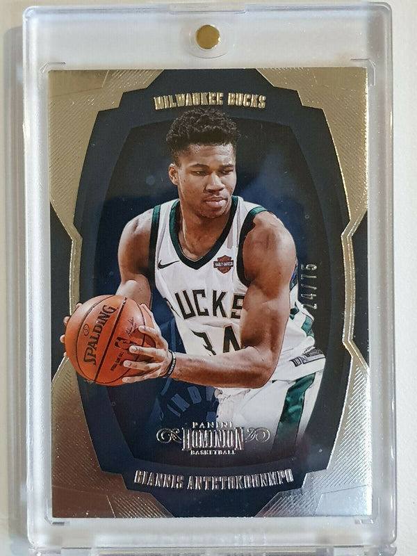 2018 Panini Dominion Giannis Antetokounmpo #49 SILVER /75 - Ready to Grade