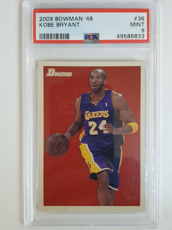 2009 Bowman '48 Kobe Bryant #36 - PSA 9 (POP 36)