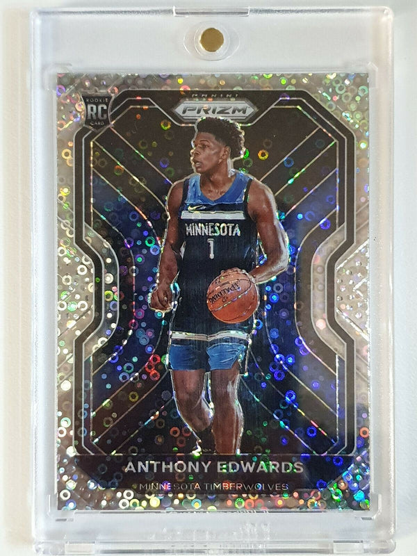 2020 Prizm Anthony Edwards Rookie #258 VARIATION FAST BREAK - Ready to Grade