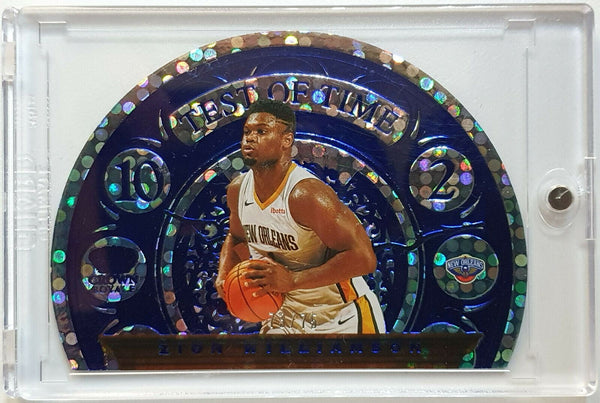 2020 Crown Royale Zion Williamson #15 Test of Time BLUE /75 - Ready to Grade