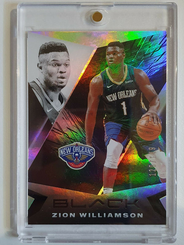 2020 Panini Black Zion Williamson #37 HOLO FOIL /149 - Ready to Grade