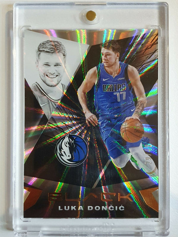 2020 Panini Black Luka Doncic #54 RAINBOW SPOKES Prizm /49 - Ready to Grade