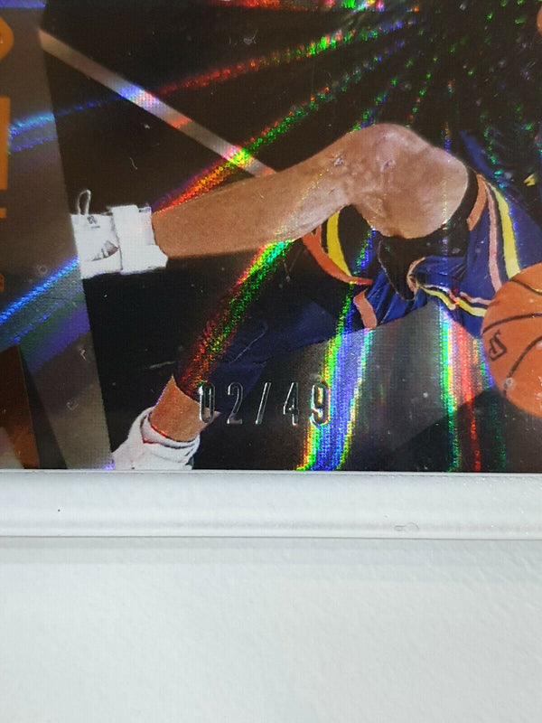 2020 Panini Black Stephen Curry #29 RAINBOW SPOKES /49 - Ready to Grade