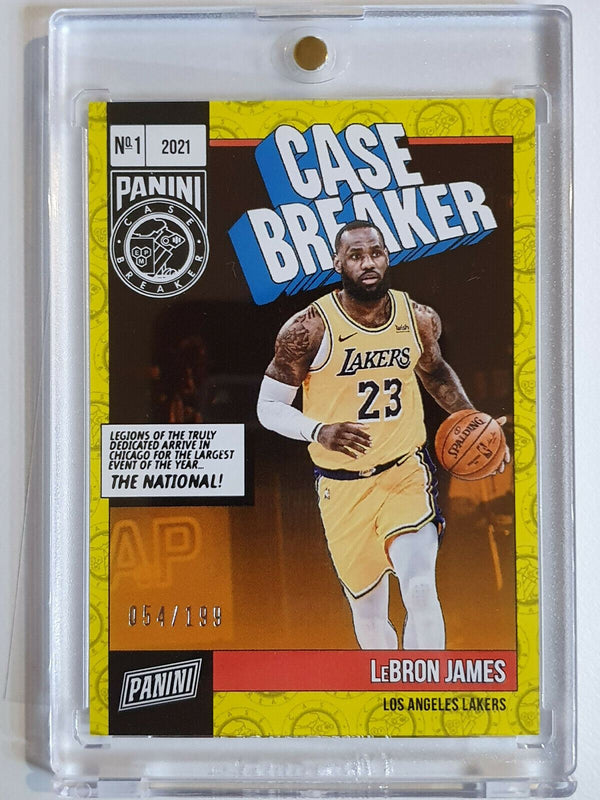 2021 The National Lebron James #CB11 CASE BREAKER /199 - Ready to Grade