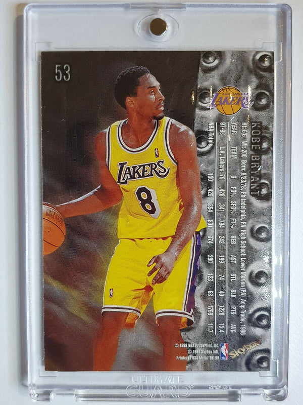 1998 Skybox Metal Universe Kobe Bryant #53 FOIL - Good Condition