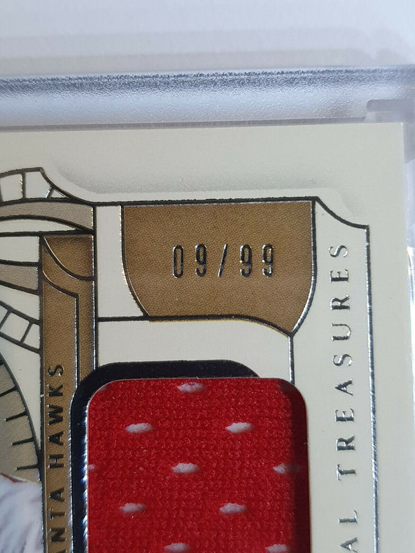 2020 National Treasures Dominique Wilkins #Patch /99 Game Worn Jersey