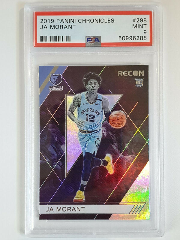 2019 Chronicles Ja Morant Rookie #298 Recon - PSA 9