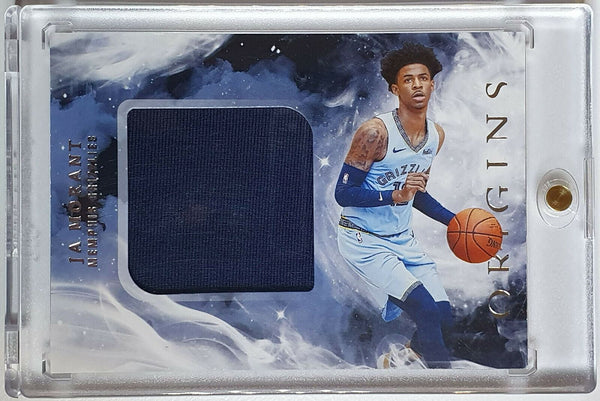 2019 Panini Origins Ja Morant Rookie #PATCH Jumbo Worn Jersey - Rare Gem