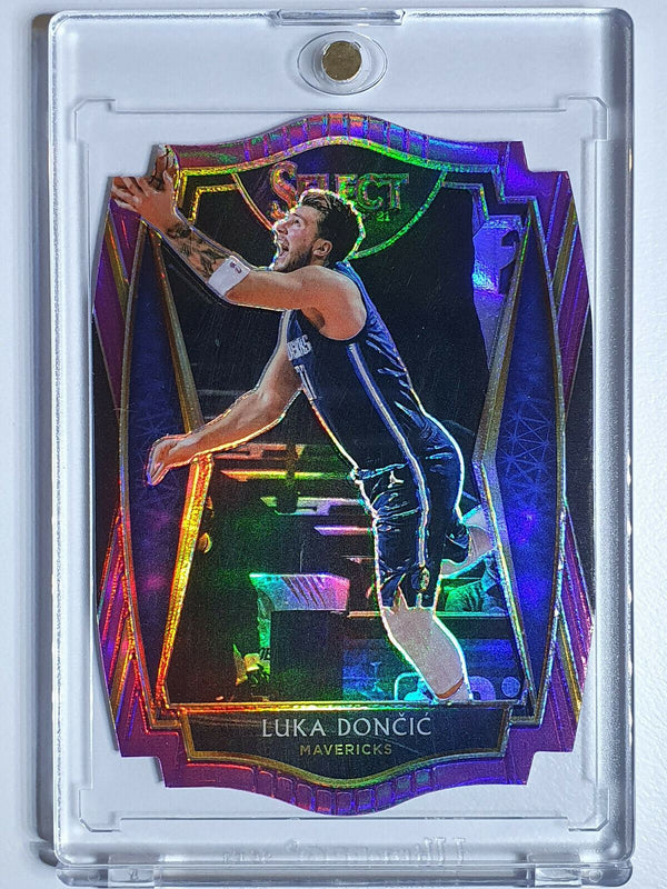 2020 Select Luka Doncic #150 PURPLE Prizm /99 Premier Level Die Cut - Rare