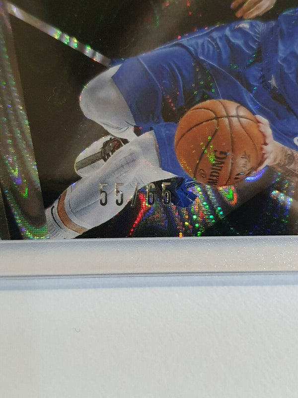 2020 Panini Black Luka Doncic #54 SWIRLORAMA Prizm /65 - Ready to Grade