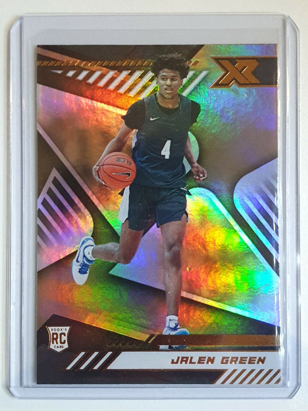 2021 Chronicles Jalen Green Rookie #164 XR BRONZE HOLO RC - Ready to Grade