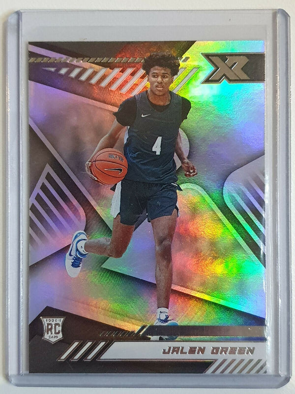 2021 Chronicles Jalen Green Rookie #164 XR Foil RC - Ready to Grade