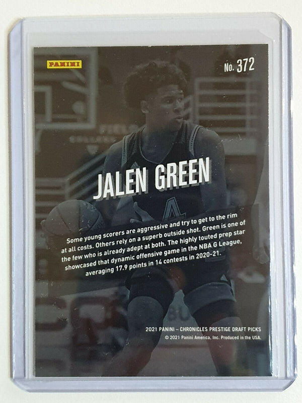 2021 Chronicles Jalen Green Rookie #372 PRESTIGE RC - Ready to Grade