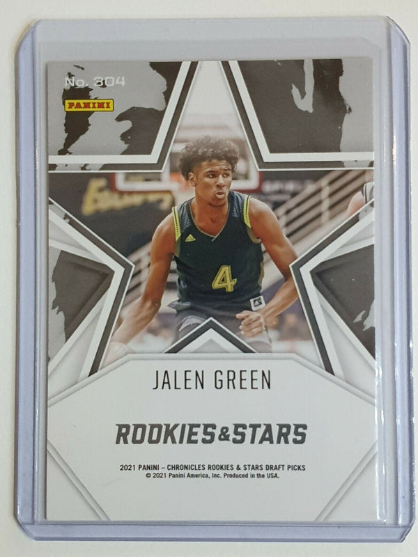 2021 Chronicles Jalen Green Rookie #304 ROOKIES & STARS RC - Ready to Grade