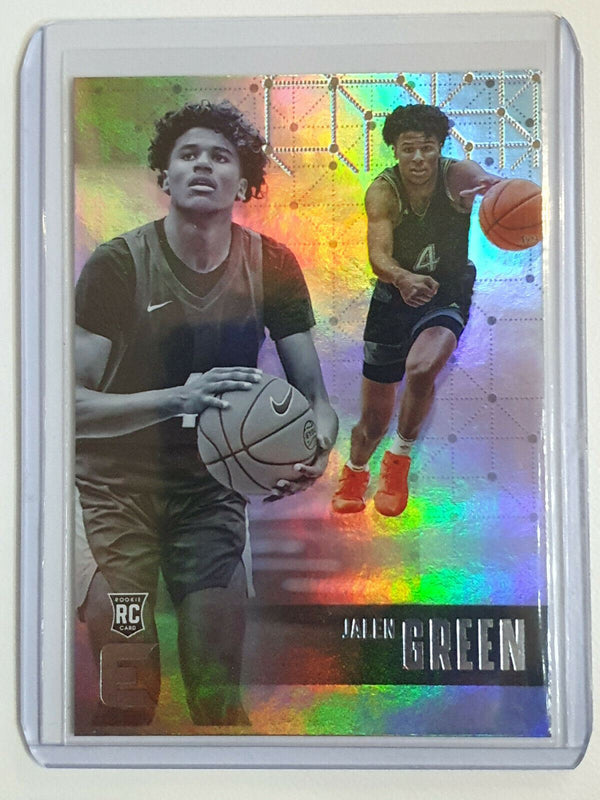 2021 Chronicles Jalen Green Rookie #104 ESSENTIALS Foil RC - Ready to Grade