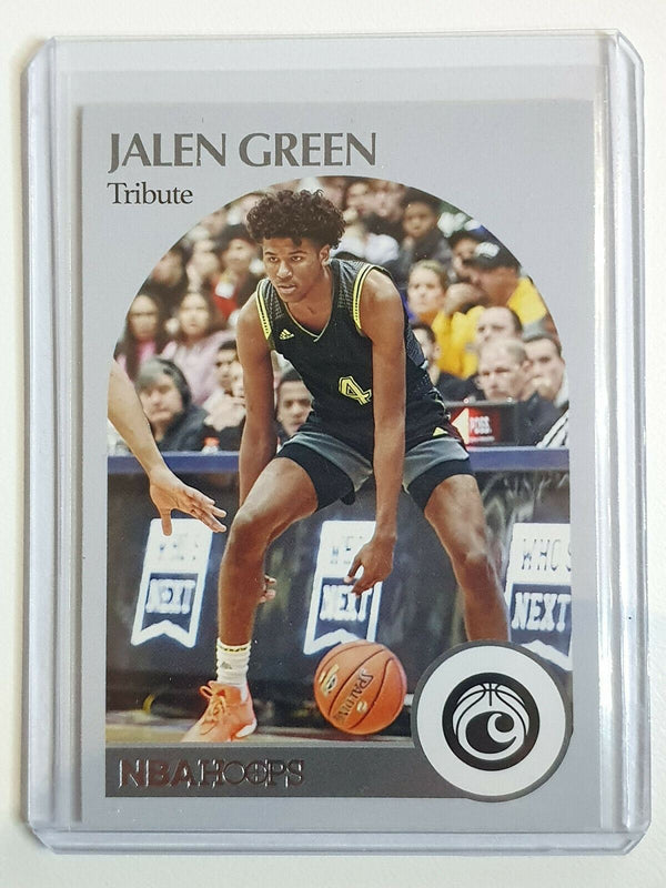 2021 Chronicles Jalen Green Rookie #54 NBA HOOPS RC - Ready to Grade