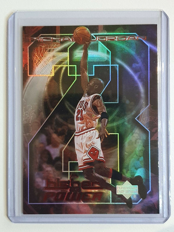 1998-99 UD Michael Jordan Higher Power #MJ5 HOLO Insert - Ready to Grade