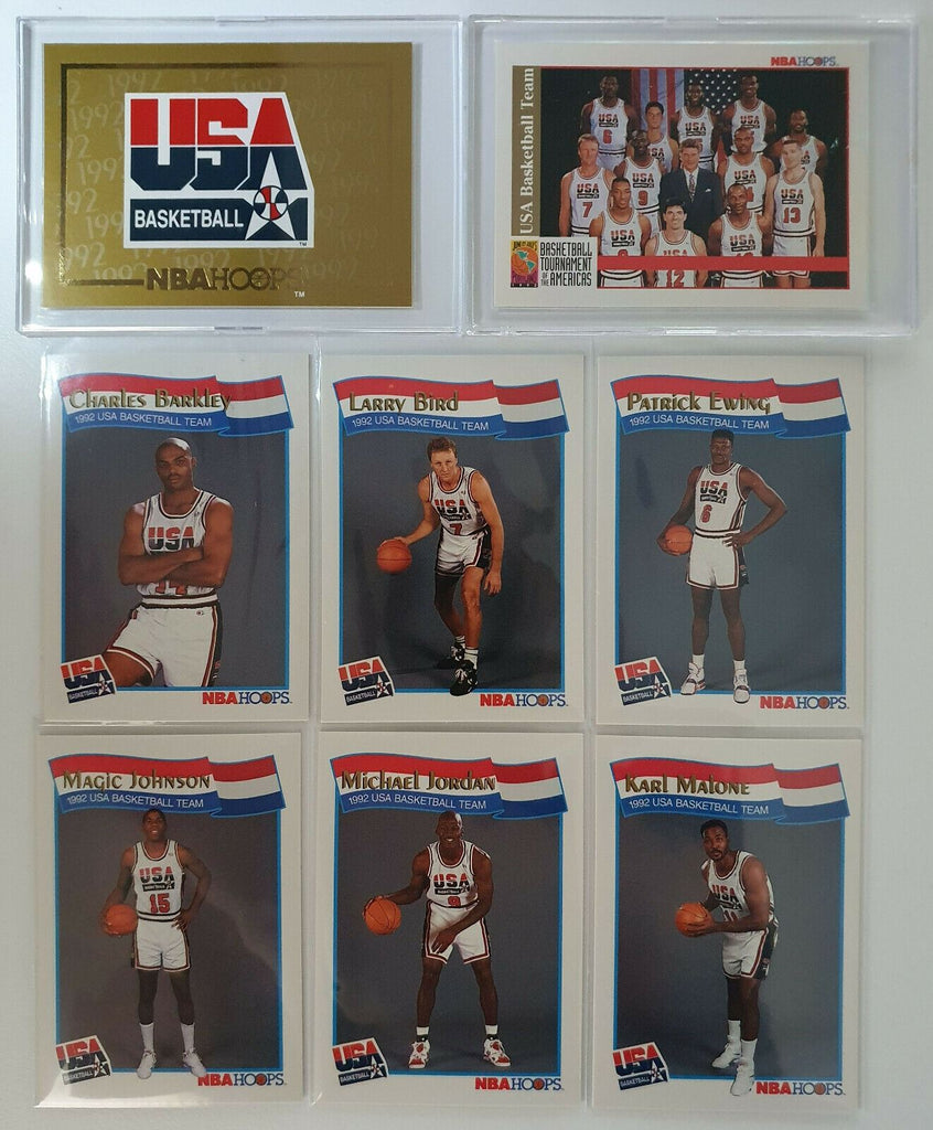 Lot Detail - Lot of (12) 1992 Team USA Basketball Complete Set of