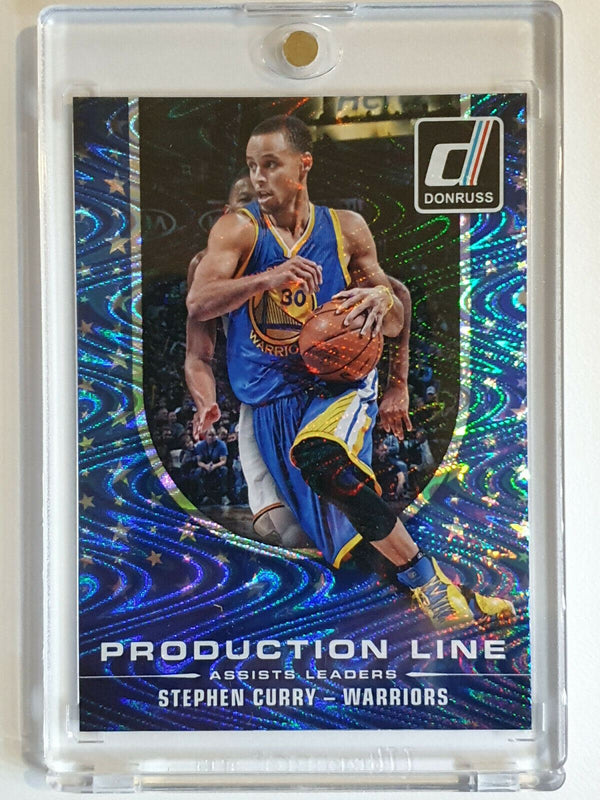 2014 Panini Donruss Stephen Curry #6 SWIRLORAMA Prizm - Ready to Grade