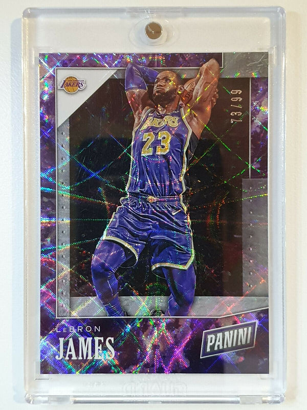 2019 Panini Black Lebron James #10 FUTURE FRAMES Prizm /99 - Ready to Grade