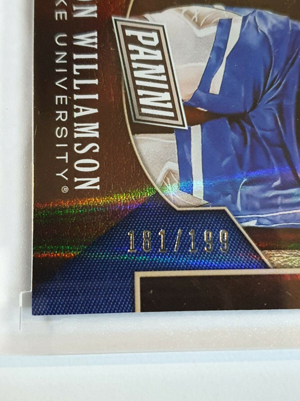 2019 Panini Black Friday Zion Williamson Rookie #ZW HOLO /199 - Ready to Grade