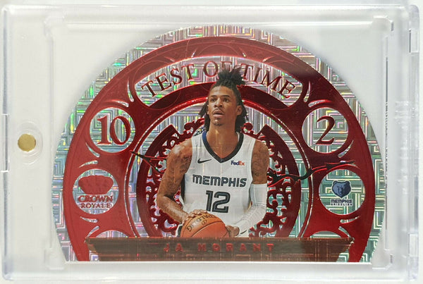 2020 Crown Royale Ja Morant #14 Test of Time RED - Ready to Grade