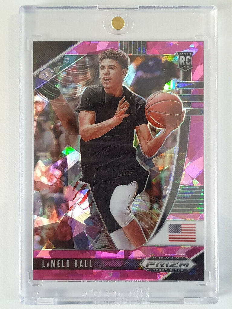 Panini prizm draft deals picks LaMelo ball cracked ice