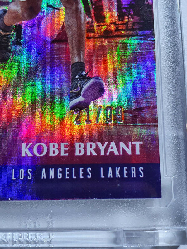 2017 Status Kobe Bryant #PATCH HOLO /99 Game Worn Jersey - Ready to Grade