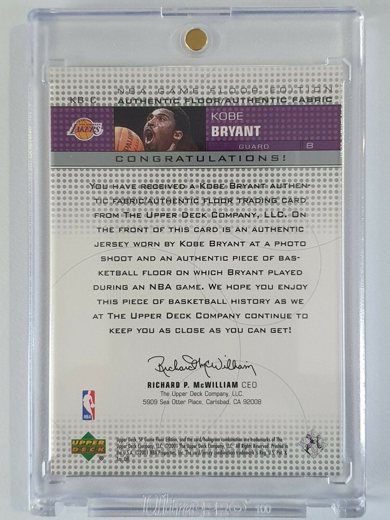 KOBE BRYANT AUTHENTIC GAME WORN NBA JERSEY - Ace Rare Collectibles