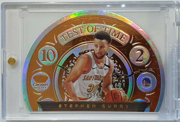 2020 Crown Royale Stephen Curry #11 TEST OF TIME SP /99 - Ready to Grade