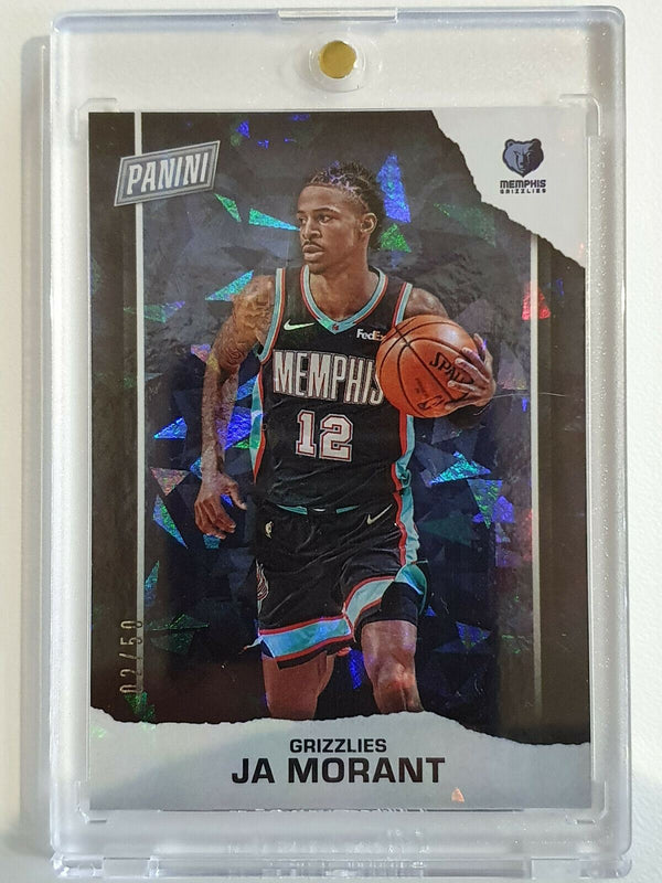 2021 Panini Ja Morant #BK15 CRACKED ICE Holo /50 - Ready to Grade