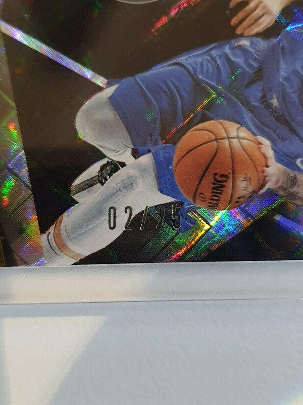 2020 Panini Black Luka Doncic #54 DIAMOND AWE Prizm /25 - Ready to Grade