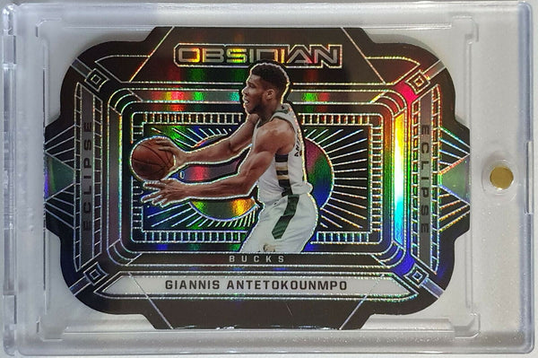 2020 Obsidian Giannis Antetokounmpo #5 ECLIPSE HOLO /99 - Ready to Grade