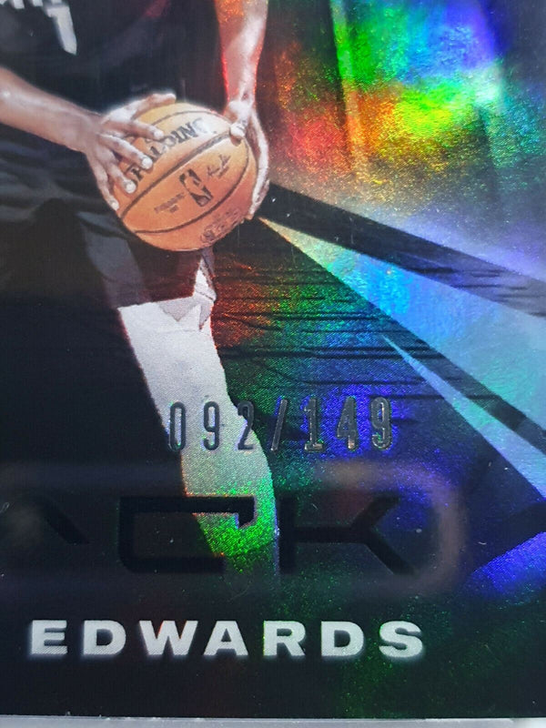 2020 Panini Black Anthony Edwards Rookie #77 HOLO FOIL /149 - Ready to Grade