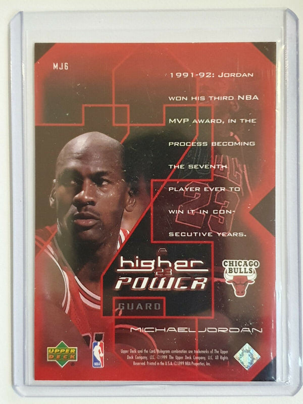 1998-99 UD Michael Jordan Higher Power #MJ6 HOLO Insert